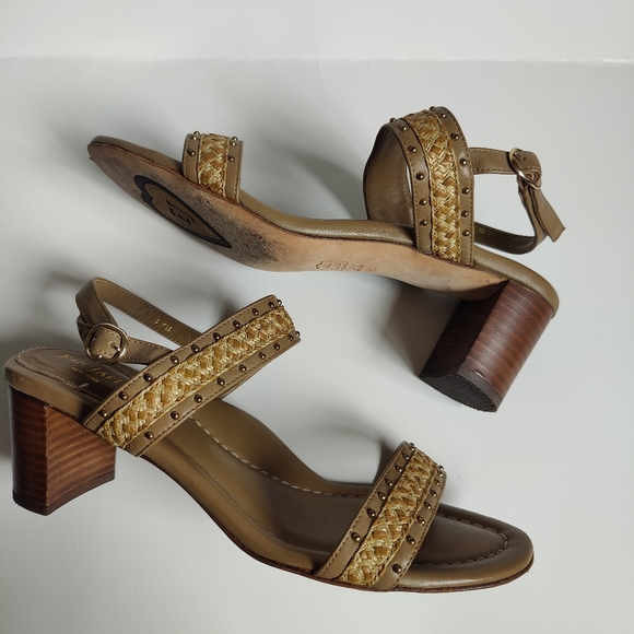 Eric Javits New York Maribel Tan Sandals - Picture 3 of 7